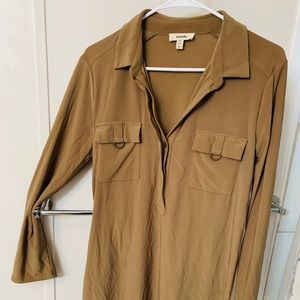Meraki long sleeve dress blouse.